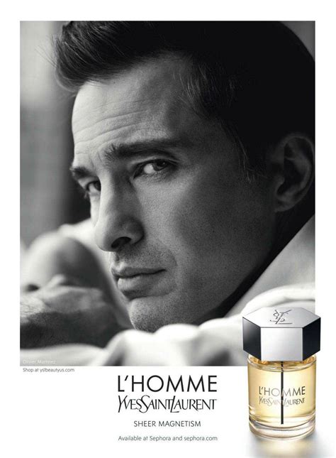 Yves Saint Laurent L’HOMME Fragrance with Olivier Martinez